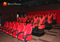 Sedili stupefacenti del teatro 2-100 di moto del cinema 4d di simulazione 4d di spettacolo