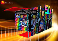 Teatro interattivo del cinema della cabina 5D dei giochi con la multi sedia del cinema di funzione