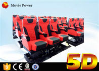 3 Dof elettrici/cinema idraulico del simulatore dell'attrezzatura 5D del cinema 5D con la sedia di moto