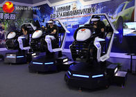 Macchina dinamica del gioco della vettura da corsa dell'automobile XD VR del simulatore del parco di divertimenti 9D che guida simulatore