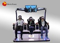 Simulatore del cinema del parco di divertimenti 9D VR con i vetri 3kw di Deepoon
