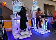 Attrezzatura del campo da giuoco del simulatore di realtà virtuale di corsa con gli sci di divertimento