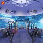 Dimensione della stanza 360 teatro girante del cinema 4D 5D di orbita della piattaforma dello schermo di grado