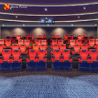 Sedili dell'interno del cinema 2 di moto del proiettore di film dello schermo dell'arco 4D
