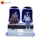 Attrezzatura della sedia dell'uovo del cinema del simulatore 9d Vr di realtà virtuale del parco di divertimenti con 2 sedili
