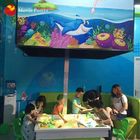 Contenitore interattivo di sabbia della proiezione dell'AR dei giochi dei bambini dell'interno del sistema interattivo