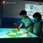 Contenitore magico interattivo con diversi giocatori di sabbia del gioco del campo da giuoco dei bambini del gioco interattivo dell'interno dell'AR