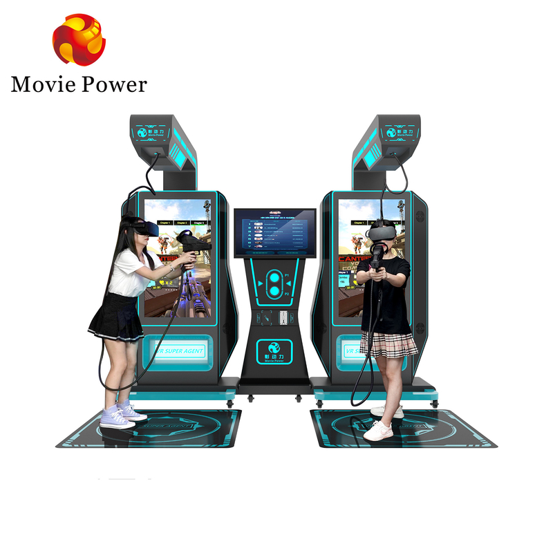 Coin Pusher Virtual Reality Simulator Commercial 9D VR Shooting Game Machine