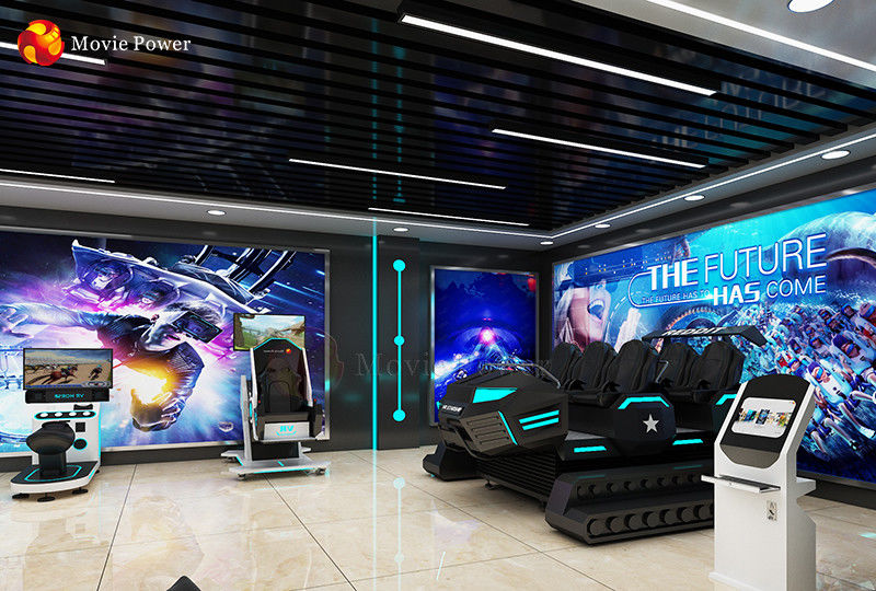 Simulatore interattivo della macchina del gioco di realtà virtuale 9d per il campo da giuoco dell'interno