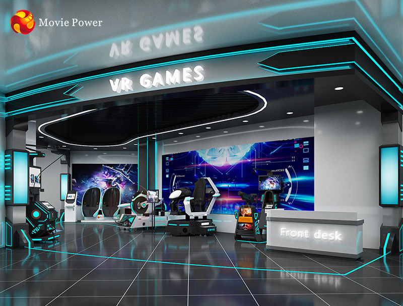 Macchine dell'interno di realtà virtuale di spettacolo del gioco dell'automobile del parco di divertimenti
