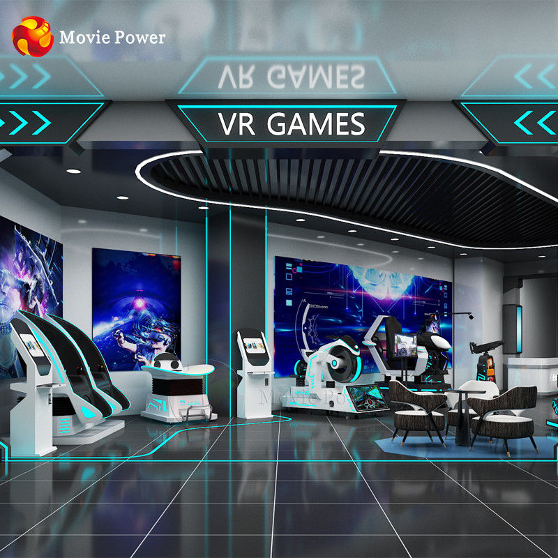 Simulatore interattivo della macchina del gioco di realtà virtuale 9d per il campo da giuoco dell'interno