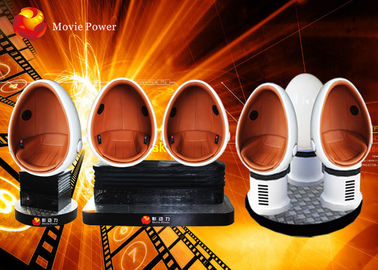 3 sedili interattivi 360 CC 220V 4.5KW del simulatore del cinema dell'uovo 9D VR di grado
