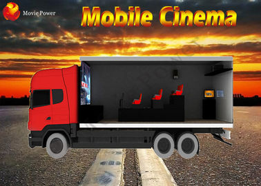 Cinema mobile del camion 12D del cinema di godimento eterogeneo di moto