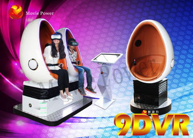 2 - 9 effetto dinamico del simulatore del gioco 9D 2 Seater di divertimento di metro quadro VR