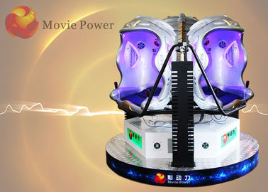 Il cinema del simulatore 9D VR con 1/2/3/6 mette il sistema a sedere elettrico di Hydrolic