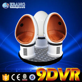 1 uovo 9D VR, 2 uova 9D VR, 3 attrezzatura di svago di divertimento del cinema delle uova 9D VR