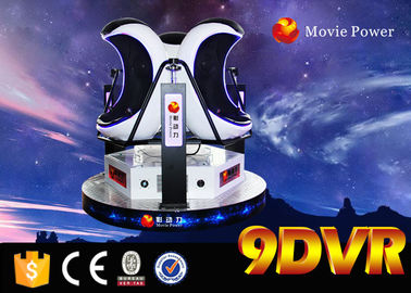 9D il cinema bianco e nero 3 dell'uovo VR mette la sedia Motional e la realtà virtuale a sedere