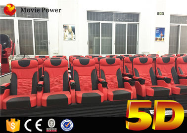 100 metri quadri di 4D di attrezzatura del cinema con 100 sedili sistema elettrico e effetti speciali popolari al parco a tema