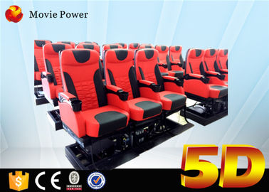 Cinema elettrico della piattaforma di dof del grande 5d cinema professionale 3 con effetto speciale