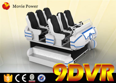 6 alti film di definizione dei sedili/cinema dei giochi 9D VR per l'installazione facile del camion di film