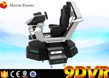 Spettacolo elettronico del videogioco di guida dei go-kart di realtà virtuale del cinema dell'automobile 9d VR degli adulti