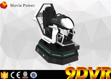 Realtà virtuale di corsa della piattaforma di 3 Dof del gioco vivo di moto che conduce automobile 9D Simnulator