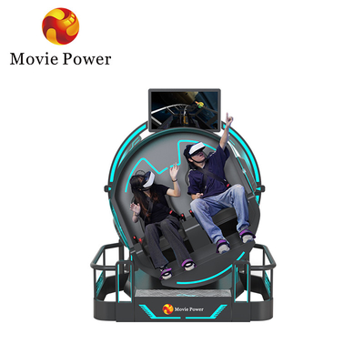 Smart Control VR 360 Flying Cinema 2 posti 9D VR Roller Coaster Simulator
