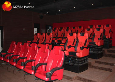 Cinema di potere 3-Dof di film grande con la sedia automatica di film del cinema del teatro 5D di Seat con gli effetti speciali