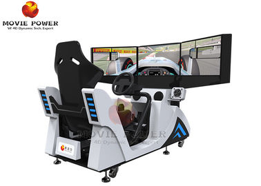 Macchina del gioco dell'automobile che corre il supporto Multyplayers del simulatore dell'automobile della cabina di pilotaggio del simulatore