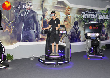 Simulatore reale del dispositivo virtuale 9D 360 cinema della macchina 9D del gioco della pistola della fucilazione di rotazione di grado