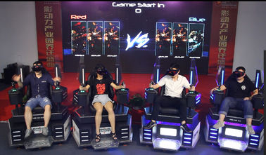 Macchina a gettoni del gioco del cinema VR di 9D VR per Game Center 2-8 giocatori