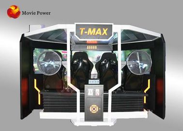 colore del nero della macchina del gioco del simulatore della fucilazione del laser della pistola della galleria di 5D Tmax video