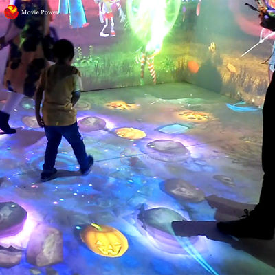 Sistema di proiezione interattivo magico del pavimento dei giochi 3D dei bambini SGS