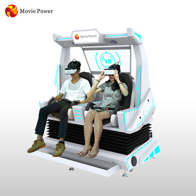 Il cinema 2 di effetto dinamico 9D VR di piccola impresa mette la macchina a sedere di realtà virtuale