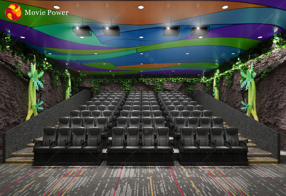 6 sedili elettrici del cinema della piattaforma XD 5D di Dof per il centro commerciale