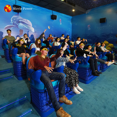 Attrezzatura del cinema del teatro di moto del parco di divertimenti 9d Vr Arcade Game Machine 5D