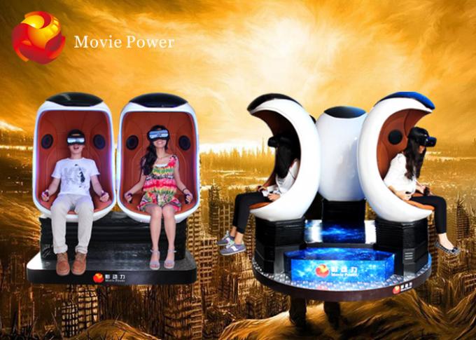 3 cabina del cinema di realtà virtuale 9D VR di Seat 360 per le montagne russe 1
