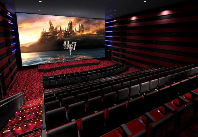 Annebbi il cinema dinamico del teatro domestico 4D di Imax 4D del fuoco dell'odore con le sedie nere di vibrazione 0