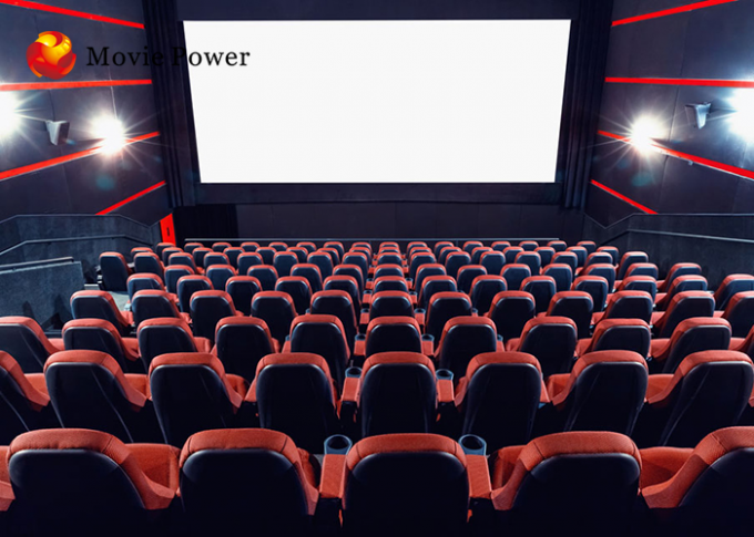Sistema di lusso del teatro di film 4D di HD con la piattaforma di moto di 3 DOF 0