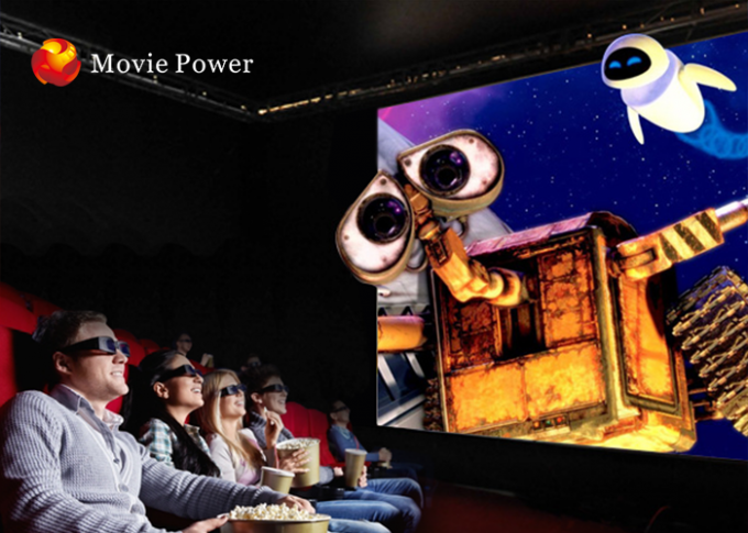 Sistema dinamico genuino professionale del teatro di Digital del cinema di Seat Kino 4D del cuoio 0