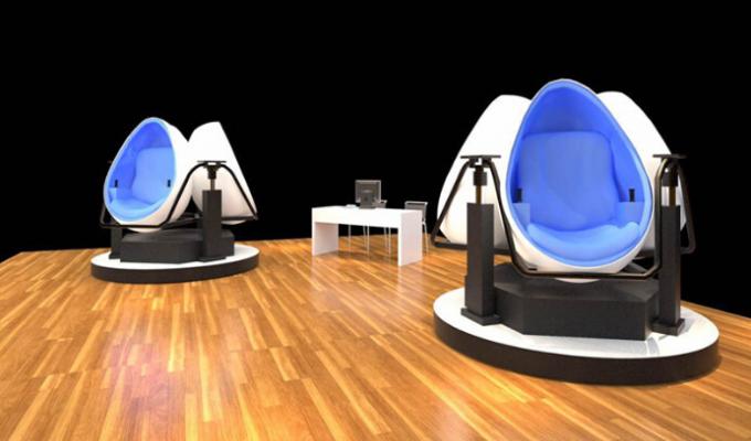 SGS elettrico della sedia dell'uovo del cinema di vetro 9D VR di realtà virtuale 3D 0
