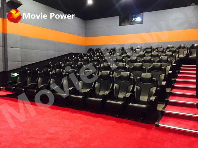 La stanza di lusso del teatro della vetroresina presiede il grande progetto del cinema di film di 3D 4D 5D 9D 0