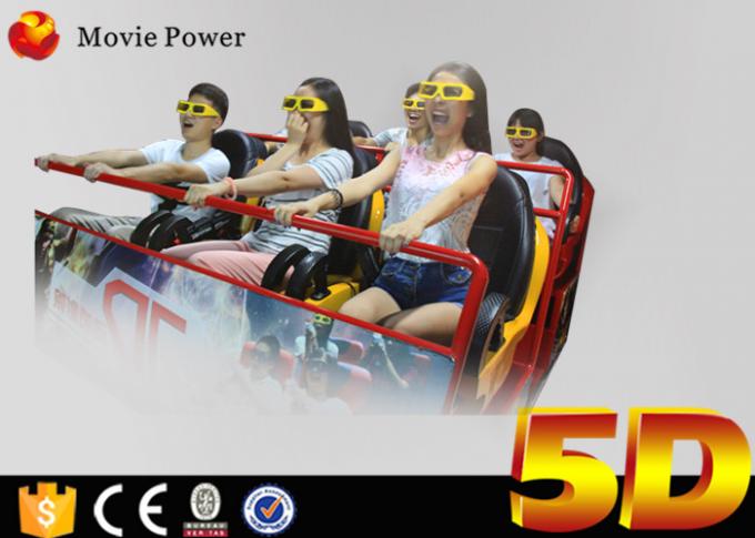 Il cinema stupefacente di esperienza 5D VR con gli effetti speciali per i bambini fa segno al simulatore 0