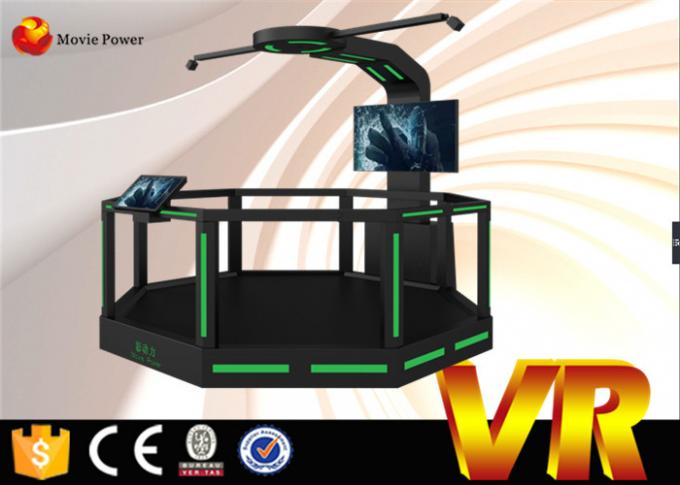 Camminatore che spara il cinema di HTC Vive 9D VR che sta sul simulatore dei giochi 9D di battaglia 0