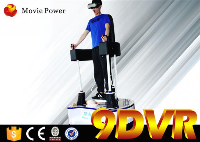 piattaforma elettrica 3-Dof che sta sul cinema di 9d VR con lo schermo a 5,5 pollici di HD 2K 0