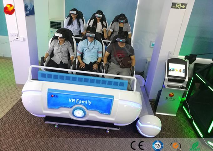 Il potere 6 di film mette il simulatore a sedere del teatro di realtà virtuale 220v della macchina del gioco della famiglia di Vr 0
