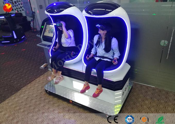1 / 2/3 l'uovo del cinema di realtà virtuale dei sedili 9d Vr ha modellato il simulatore del teatro 2