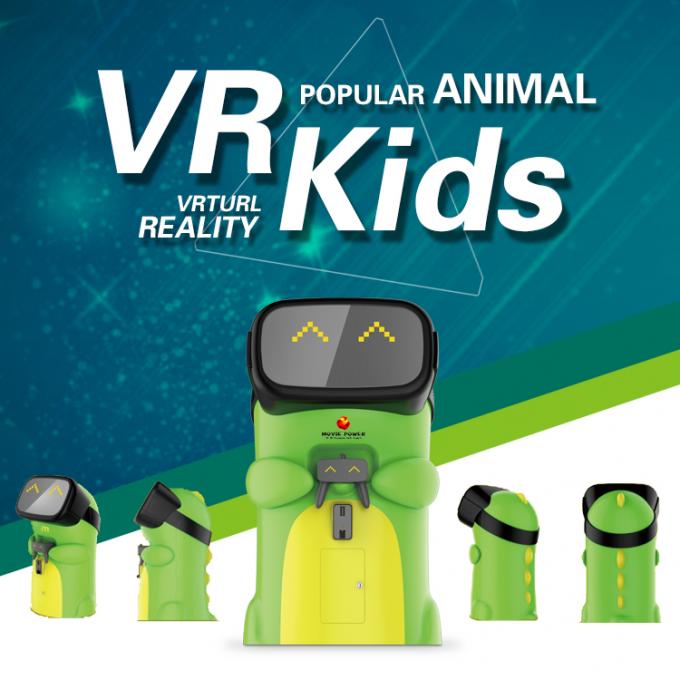 Il bambino Vr dell'orso del simulatore dei bambini VR 9D scherza il simulatore educativo di realtà virtuale 2
