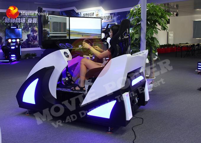 Dispositivi moventi interattivi di gioco di realtà virtuale del simulatore della corsa di automobile del gioco F1 0