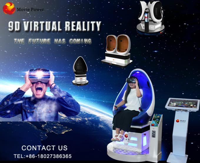 Cinema di realtà virtuale di grado 9d di garanzia 9D Vr 360 di 1 anno per Game Center 0